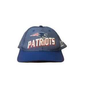Vintage 1990's Logo Athletic NFL Pro Line New England Patriots Plaid Hat